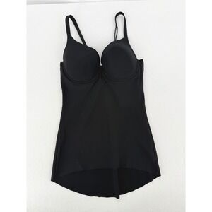 Wacoal Underwire Camisole Women 38C Black Shapewear Tank 80265